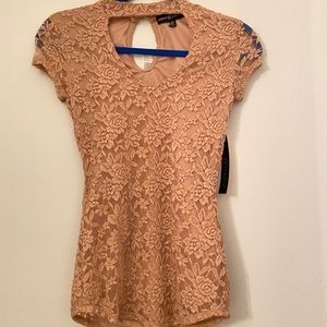 Almost Famous Lace Blouse